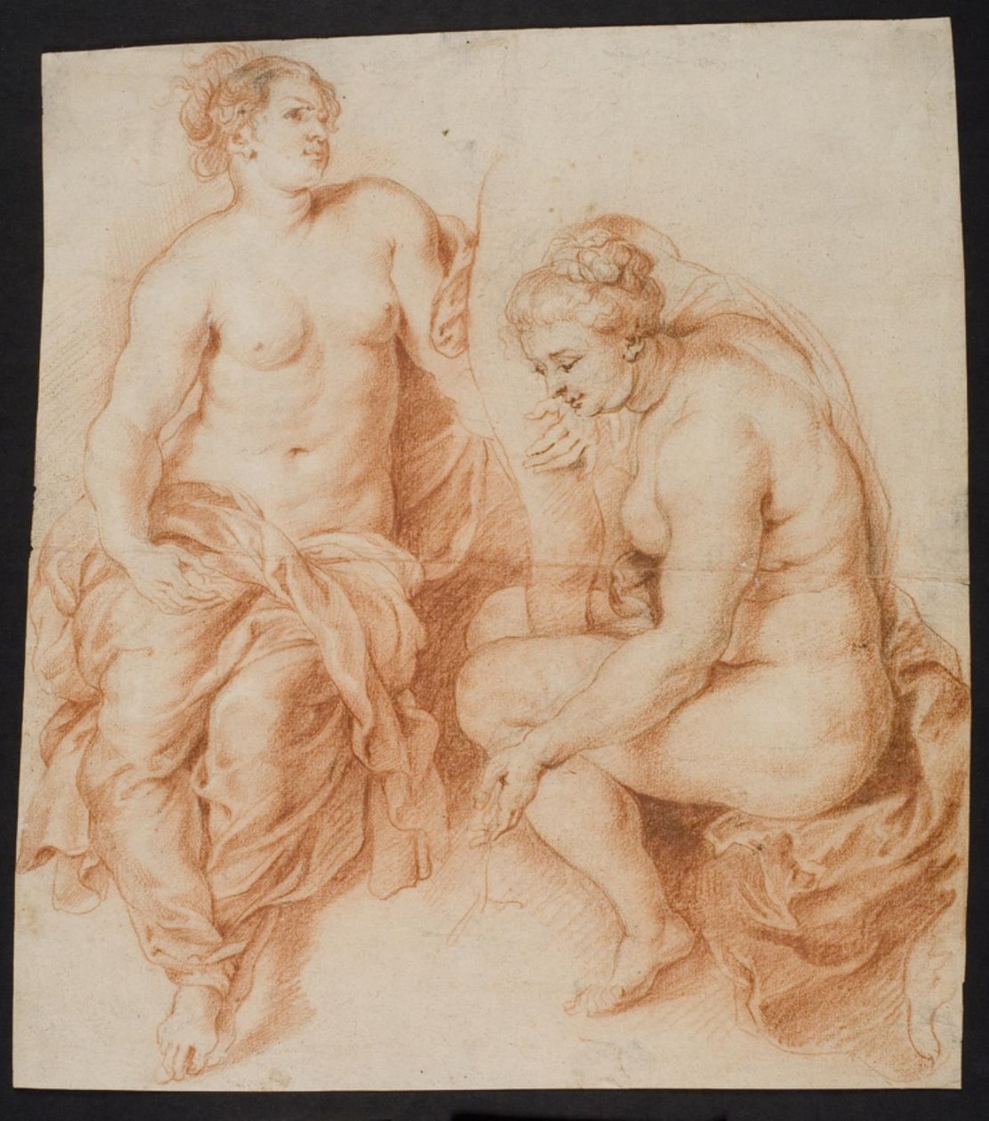 Die Nymphe autorstwa Peter Paul Rubens