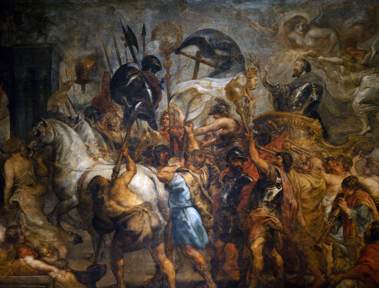 Triumfalny wjazd Henryka IV w Paryżu (22 marca autorstwa Peter Paul Rubens