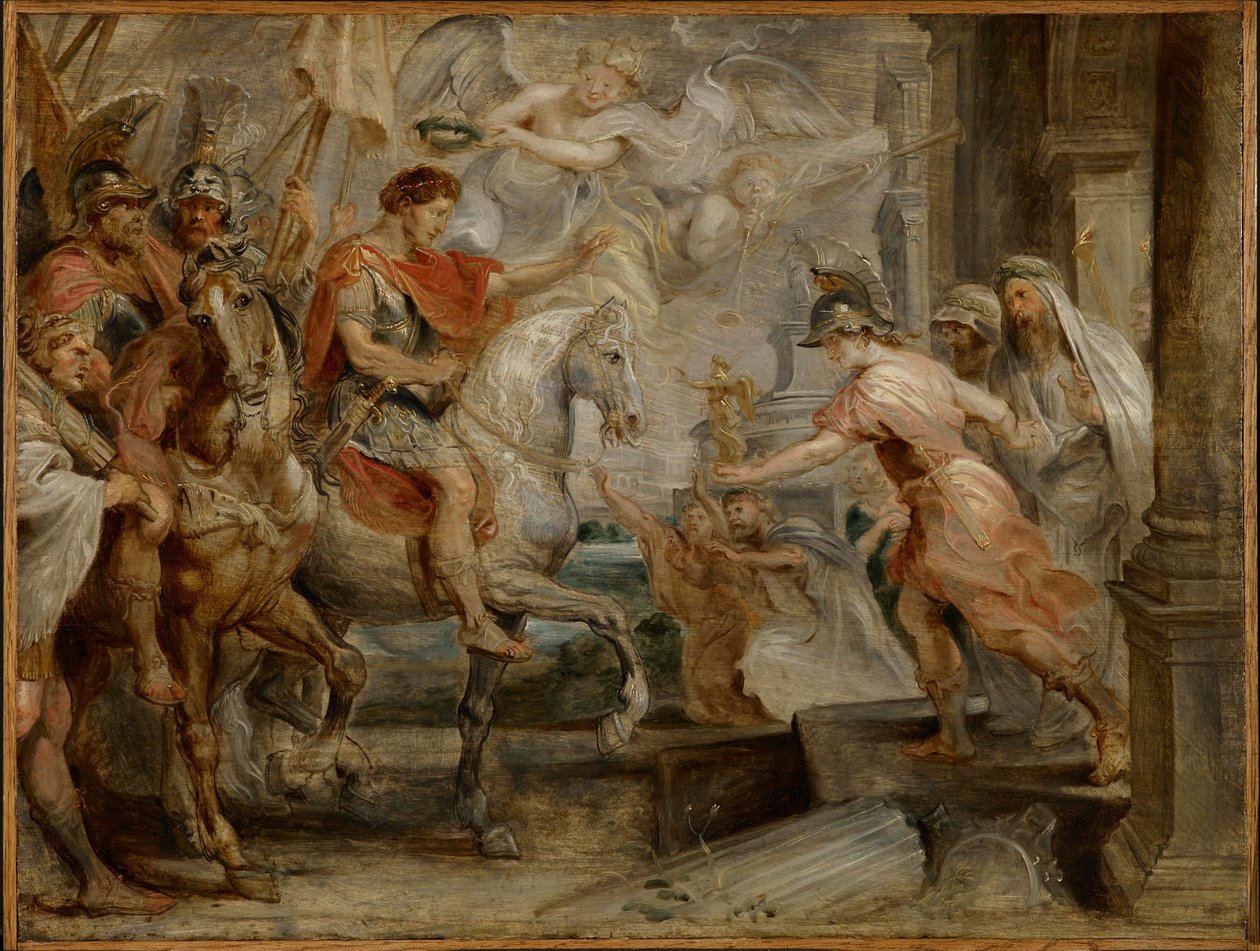 Triumfalny wjazd Konstantyna do Rzymu autorstwa Peter Paul Rubens
