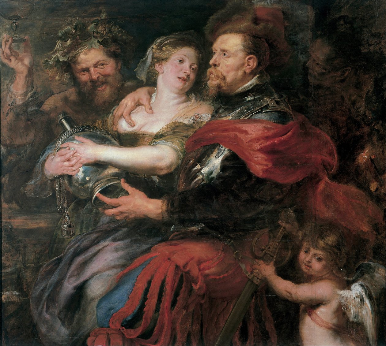 Wenus i Mars, 1632-1636 autorstwa Peter Paul Rubens