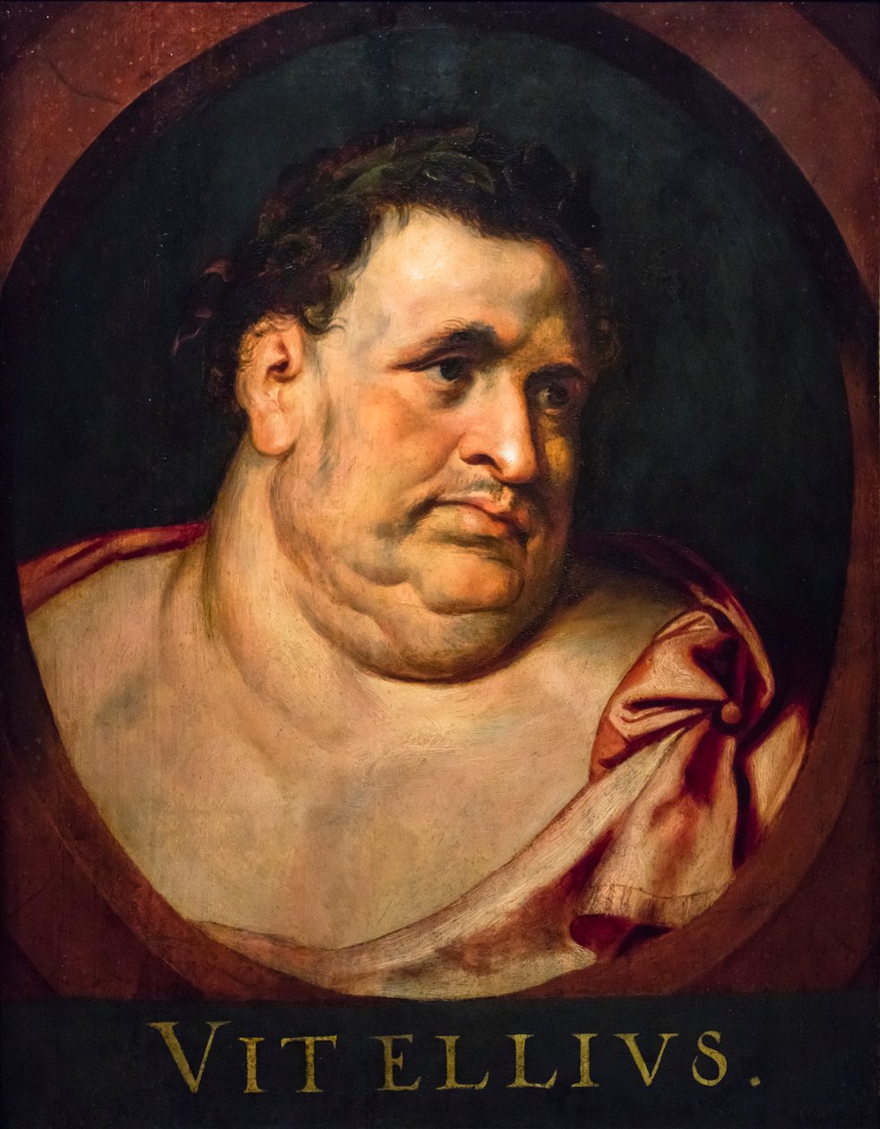 Vitellius, przed 1600 (olej na drewnie (dąb)) autorstwa Peter Paul Rubens