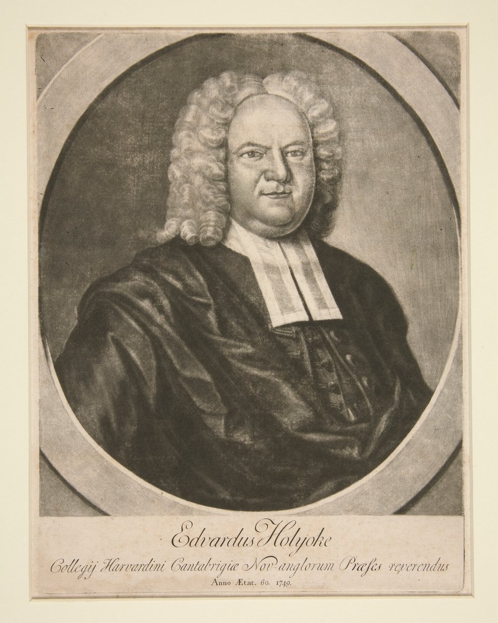 Edvardus Holyoke autorstwa Peter Pelham