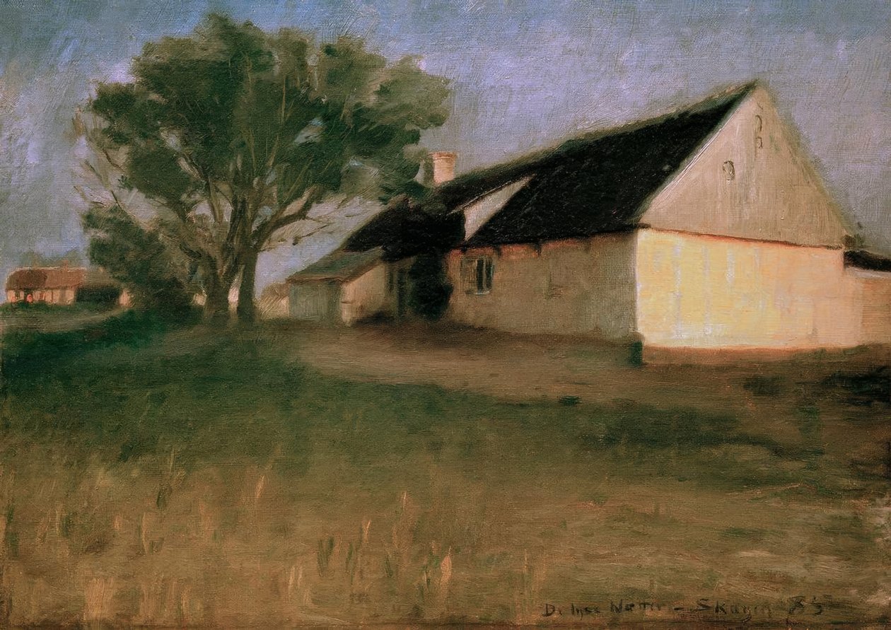 Jasne noce, Skagen autorstwa Peder Severin Krøyer