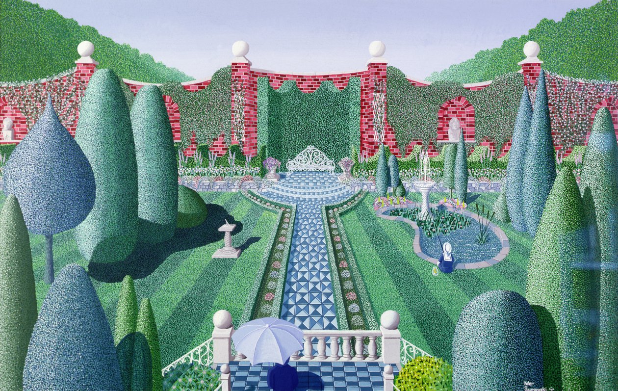 Ogród Topiary autorstwa Peter Szumowski