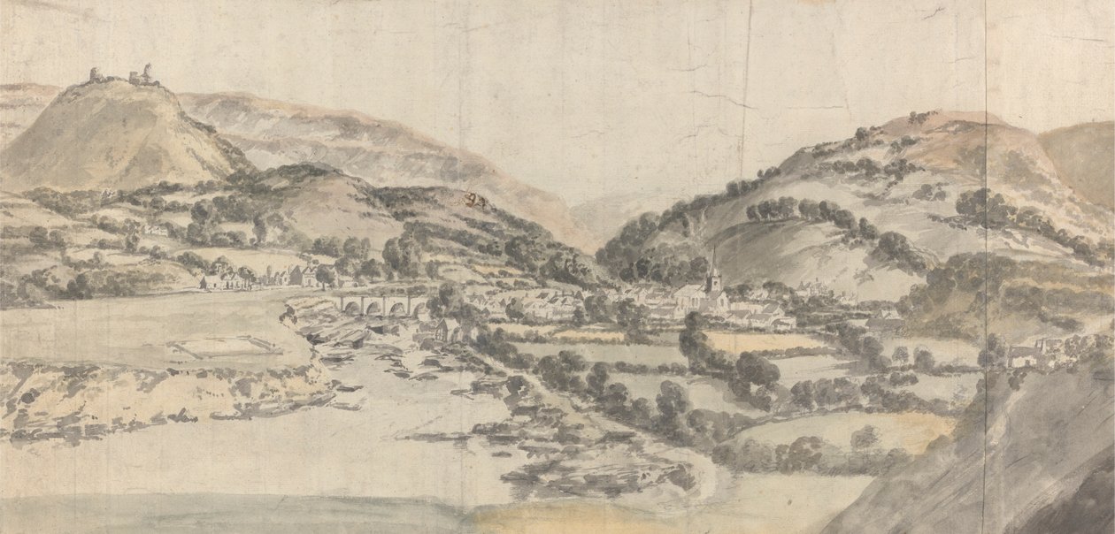 Dolina Llangollen autorstwa Peter Tillemans