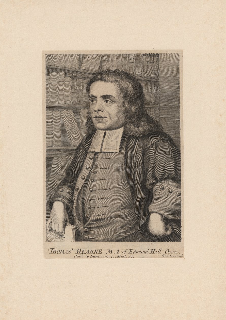Thomas Hearne, grawerowany przez George