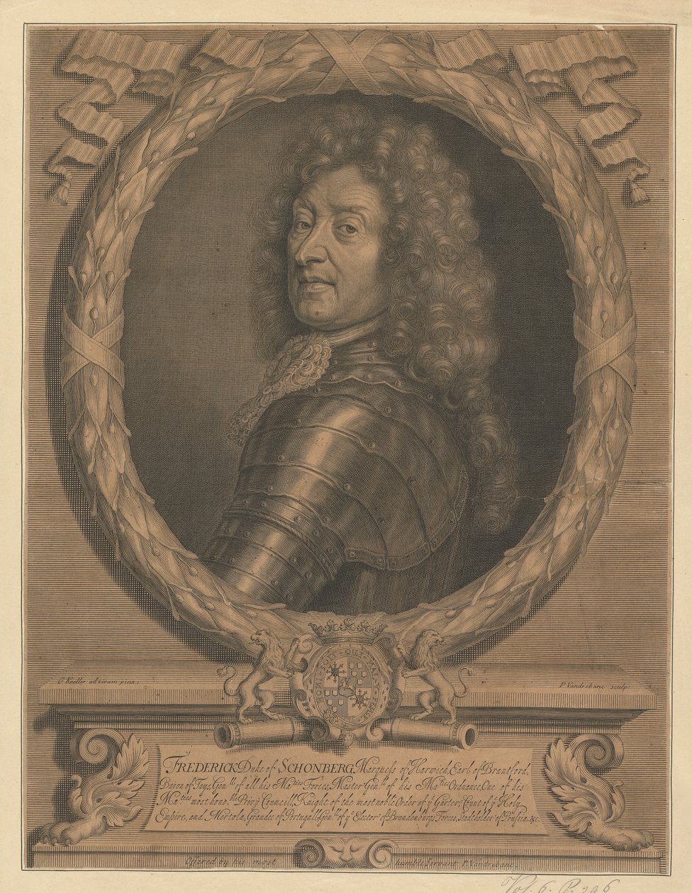 Frederick Schomburg, 1.książę Schonberg, 1.hrabia Mertola autorstwa Peter Vanderbank