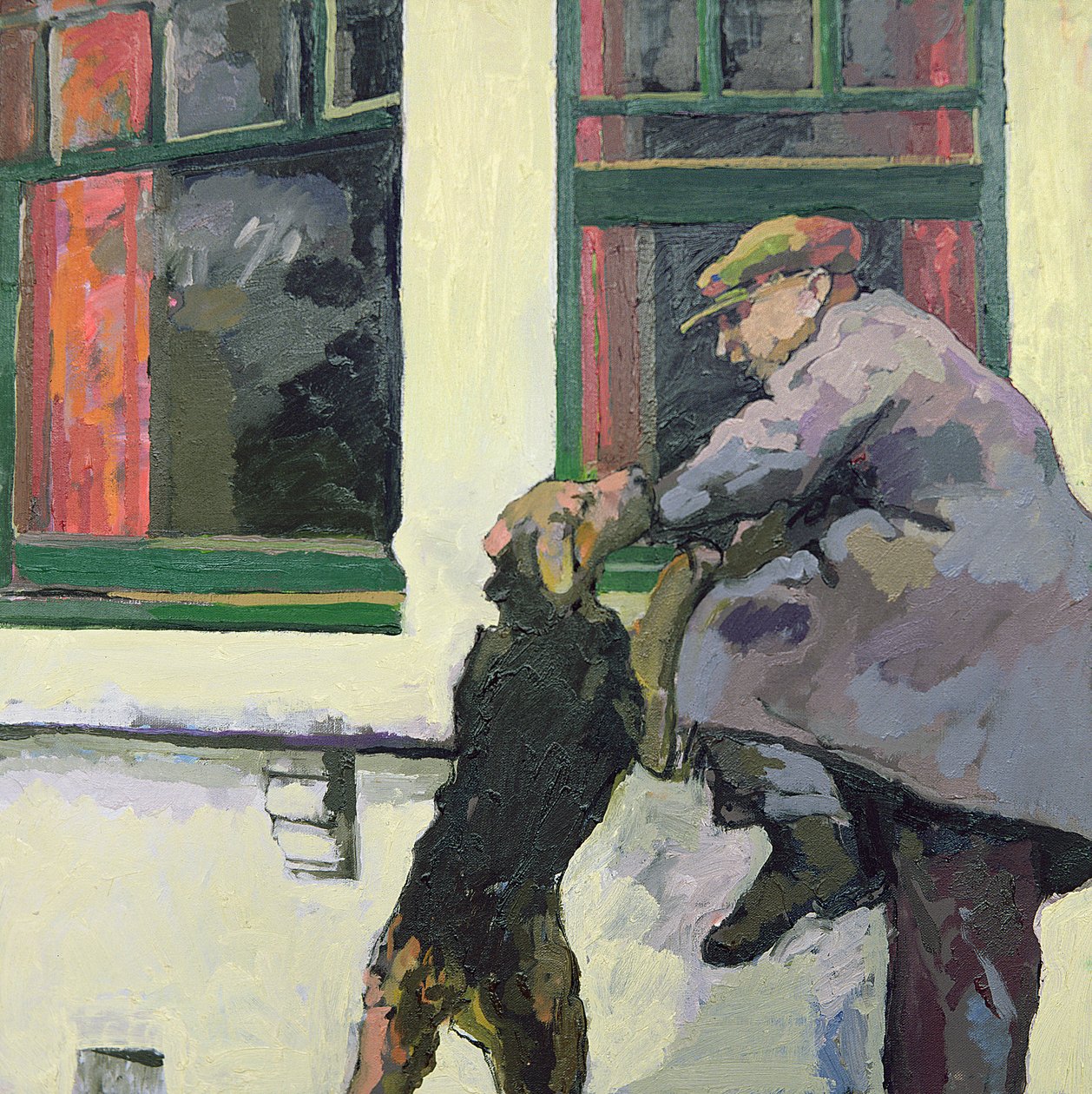 Włamanie - zablokowane wyjście autorstwa Peter Wilson