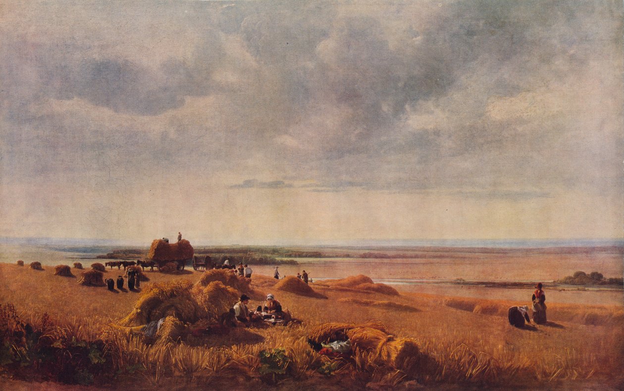 Pole kukurydzy, 1815, 1938 autorstwa Peter de Wint