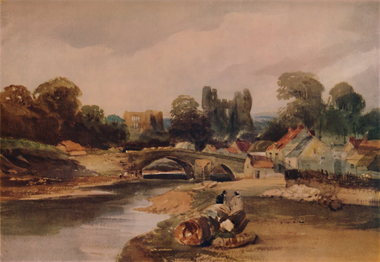Wieś nad rzeką, ok. 1824, 1935 autorstwa Peter de Wint