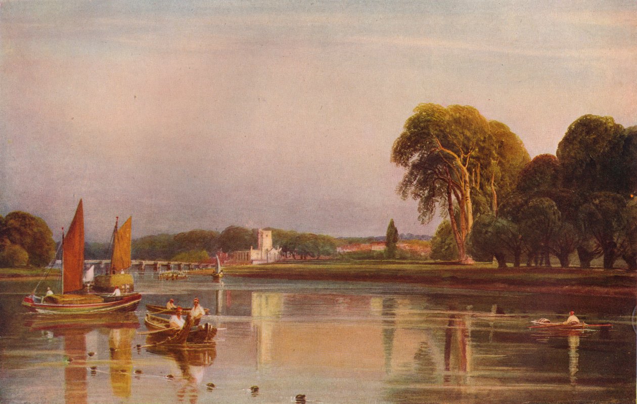 Cookham, ok. 1804-1849, 1919 autorstwa Peter de Wint