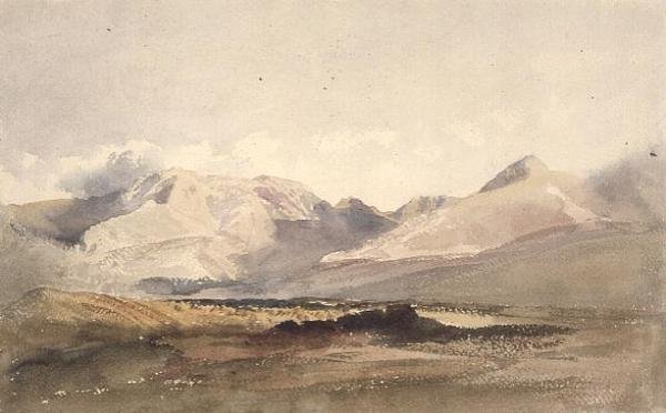 PD.135-1950 Scena górska, Westmorland (akwarela) autorstwa Peter de Wint