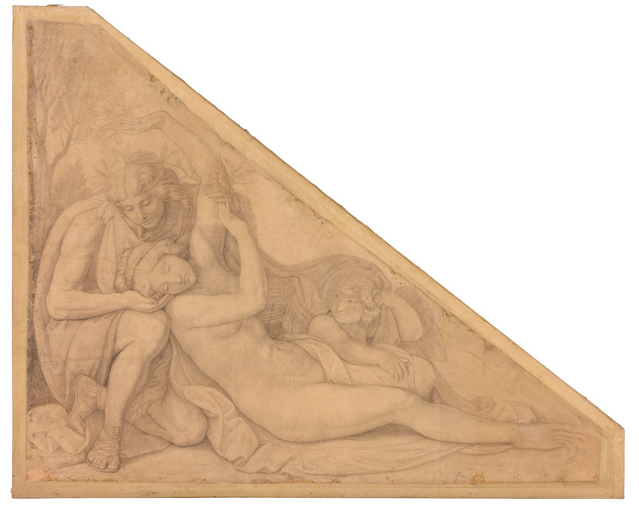 Apoll und Daphne autorstwa Peter von Cornelius