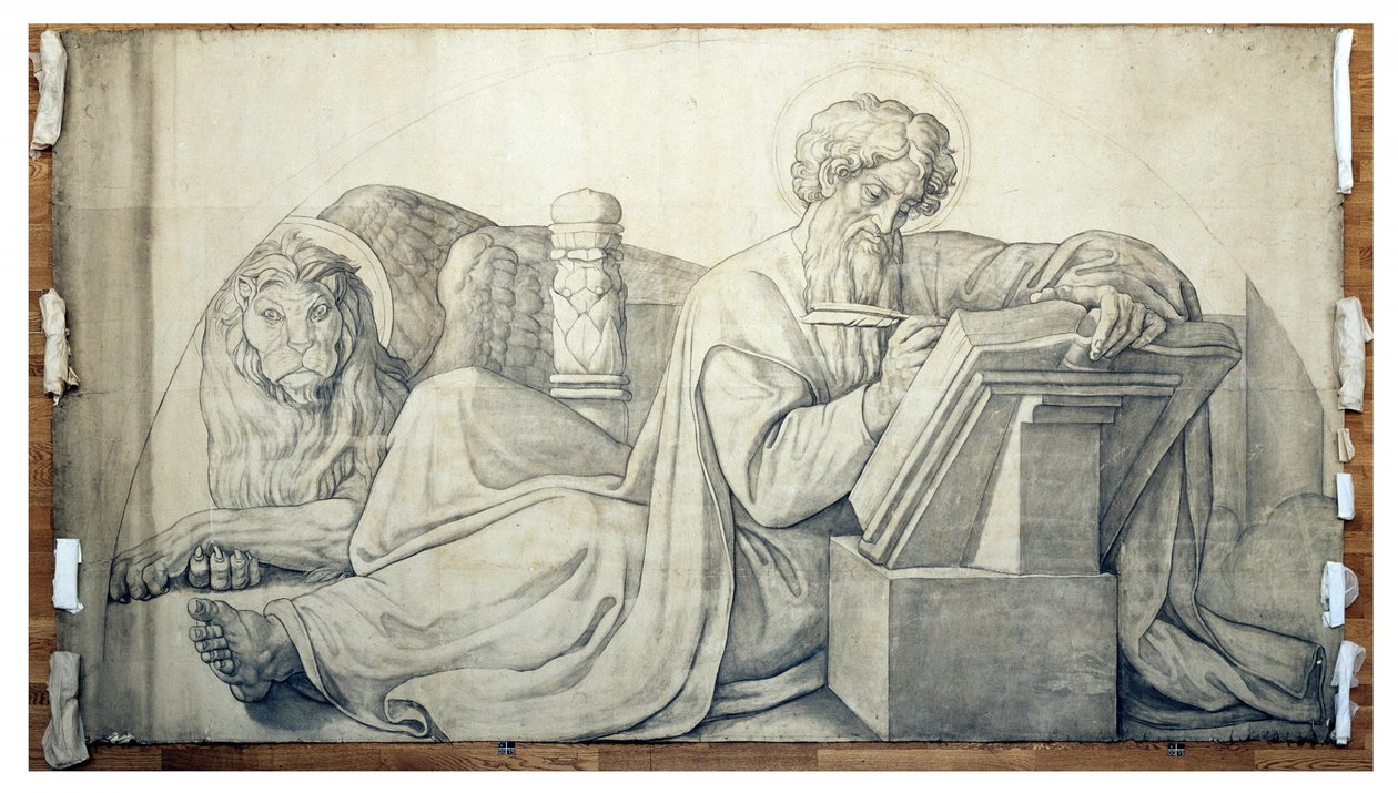 Święty Marek Ewangelista autorstwa Peter von Cornelius