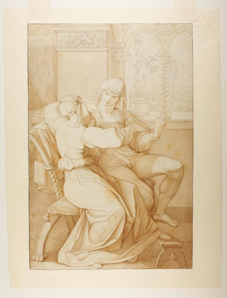 Romeo i Julia autorstwa Peter von Cornelius