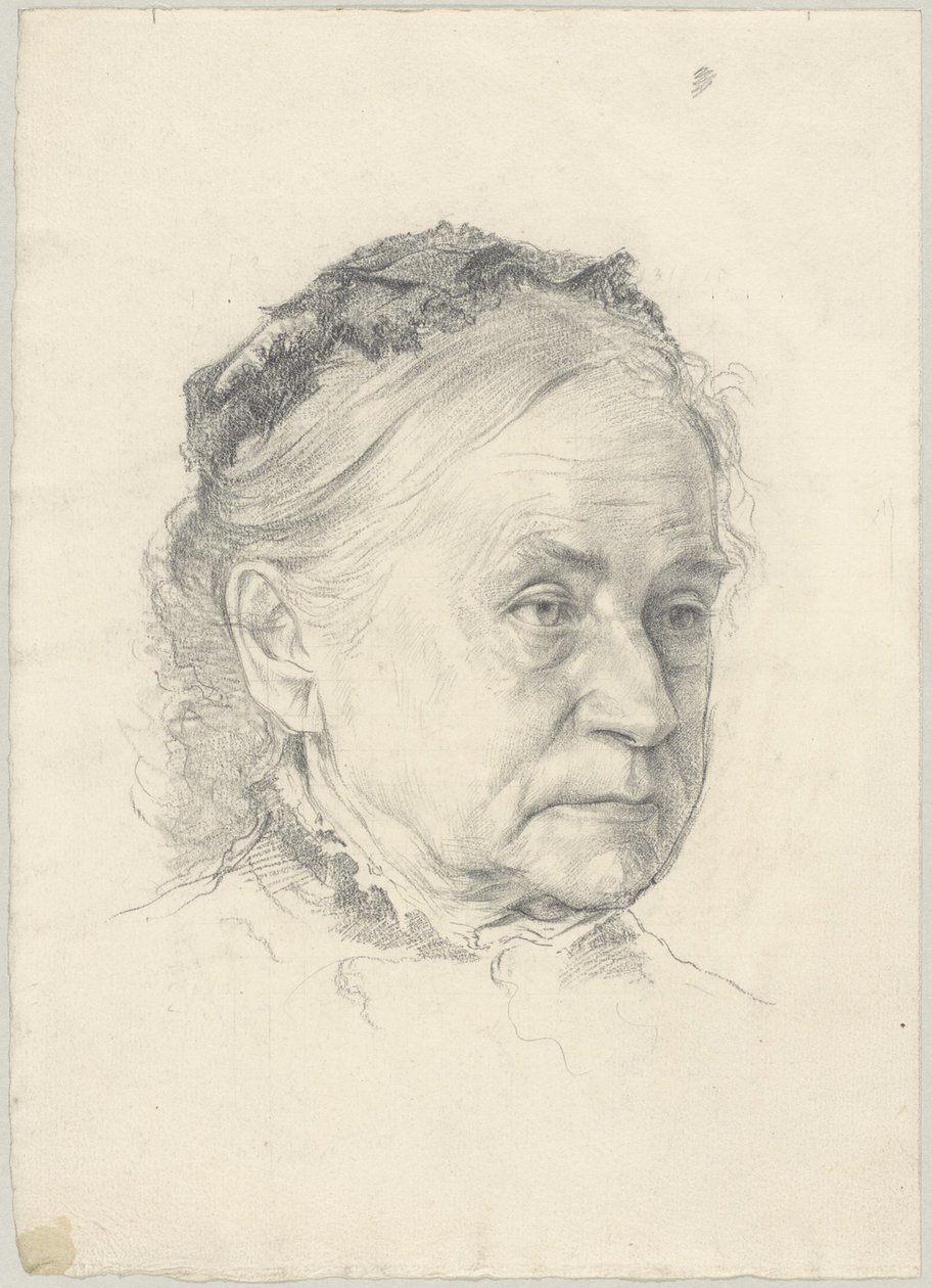 Portret matki artysty autorstwa Peter von Halm
