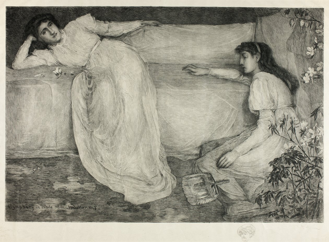 Symfonia w bieli nr III autorstwa Peter von Halm