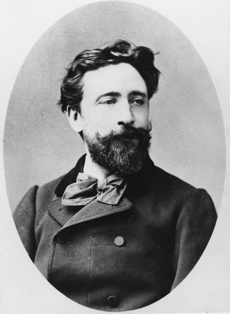 Portret Julesa Franceschiego, ok. 1860 r. autorstwa Petit