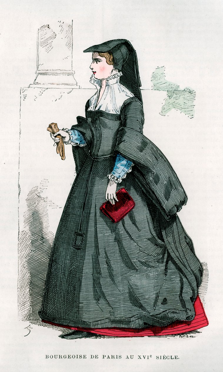 Burżuazja Paryża, XVI wiek 1882-1884 autorstwa Petit