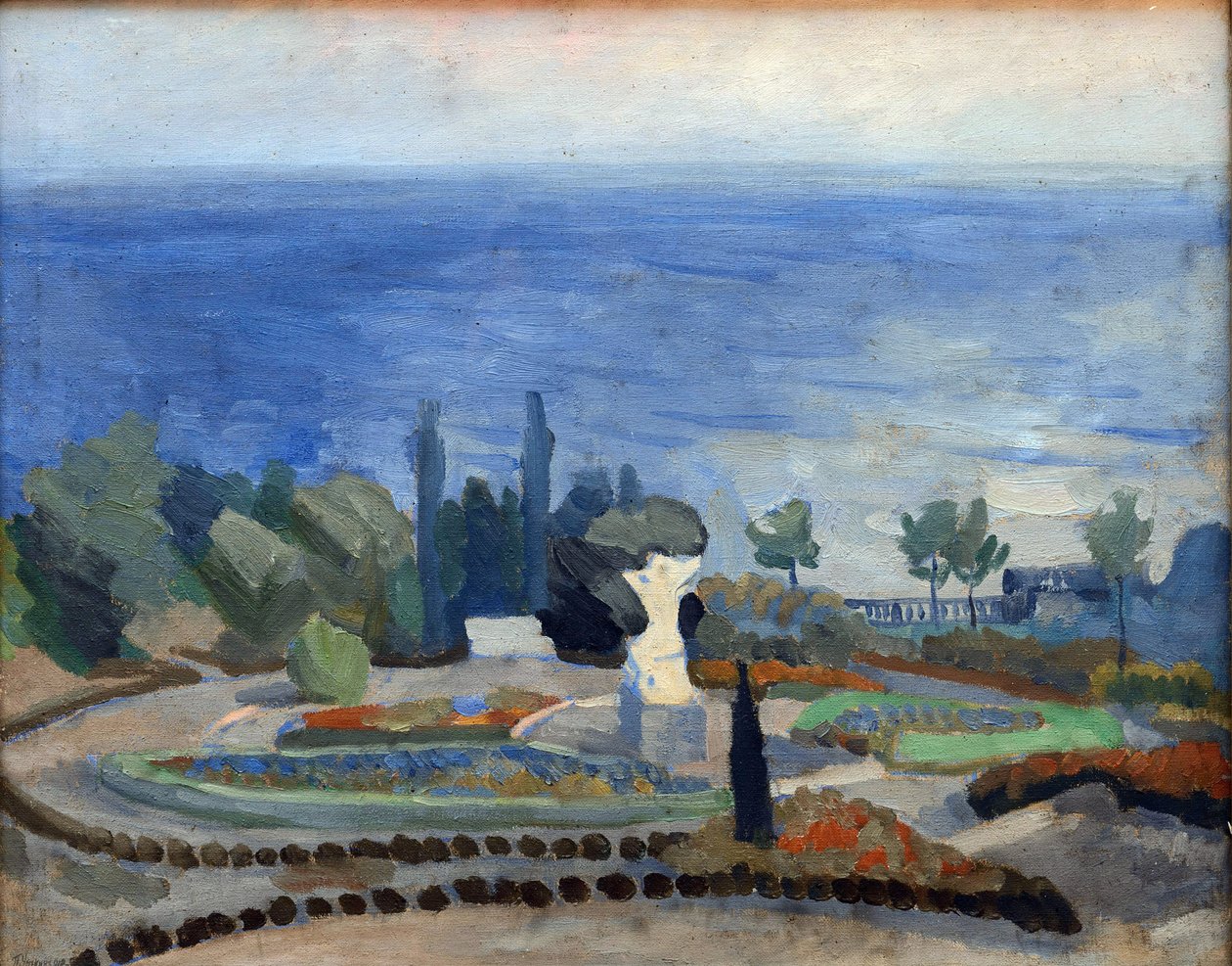 Kuchukkoy (Kuchuk-Koy, Kuchuk Koy) Estate par Peter (Peter, Peter) Savvich Utkin (Utkin) (1877-1934) autorstwa Petr Savvic Utkin