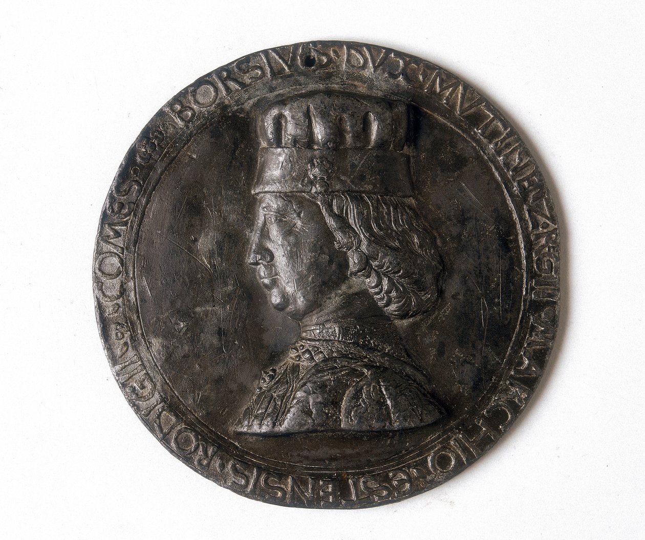 Medal przedstawiający Borso d