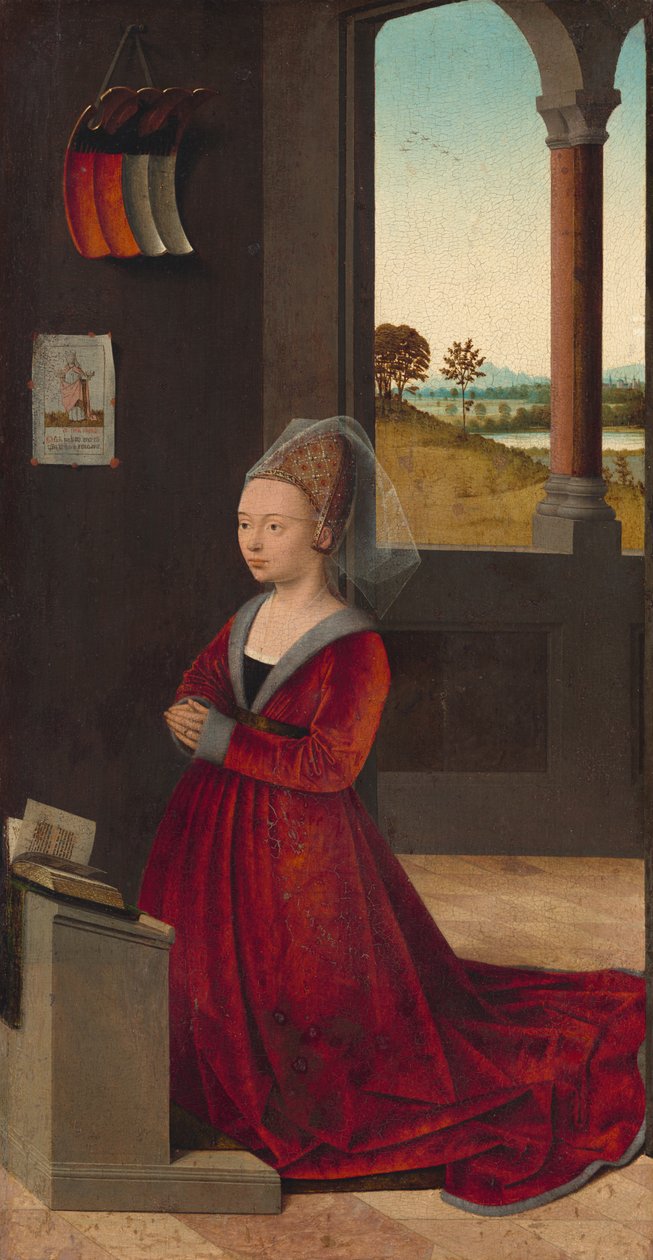 Klęczący dawca autorstwa Petrus Christus