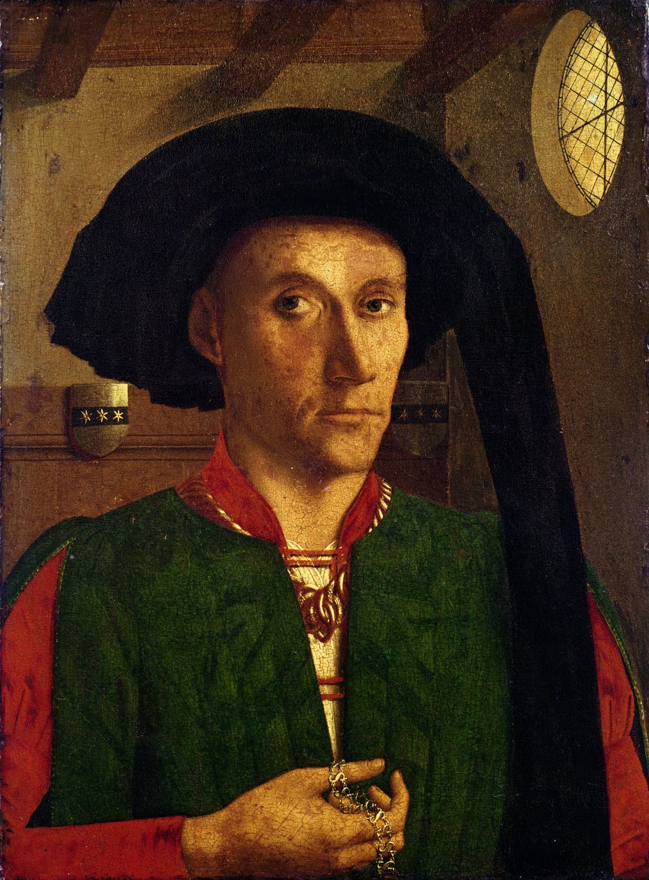 Edward Grimston (olej na drewnie) autorstwa Petrus Christus