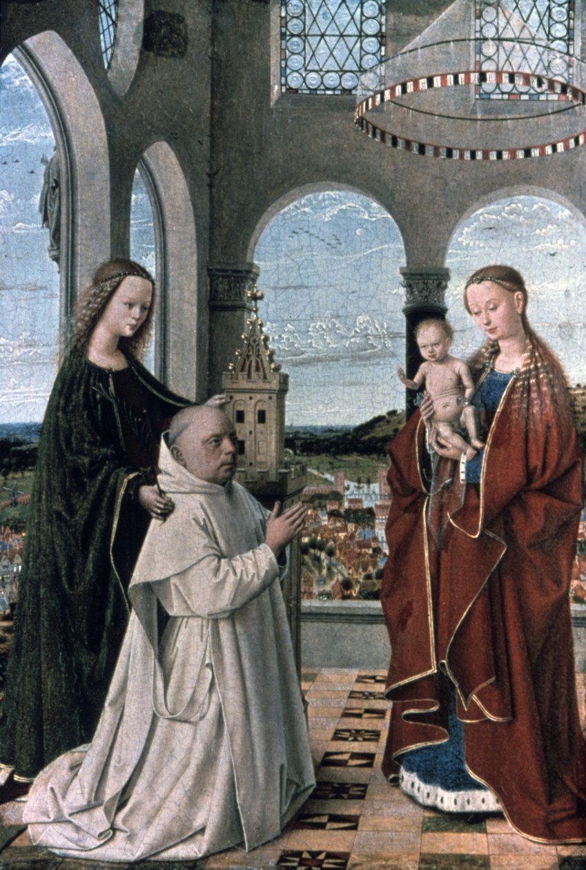 Madonna z Dzieciątkiem, XV w. autorstwa Petrus Christus