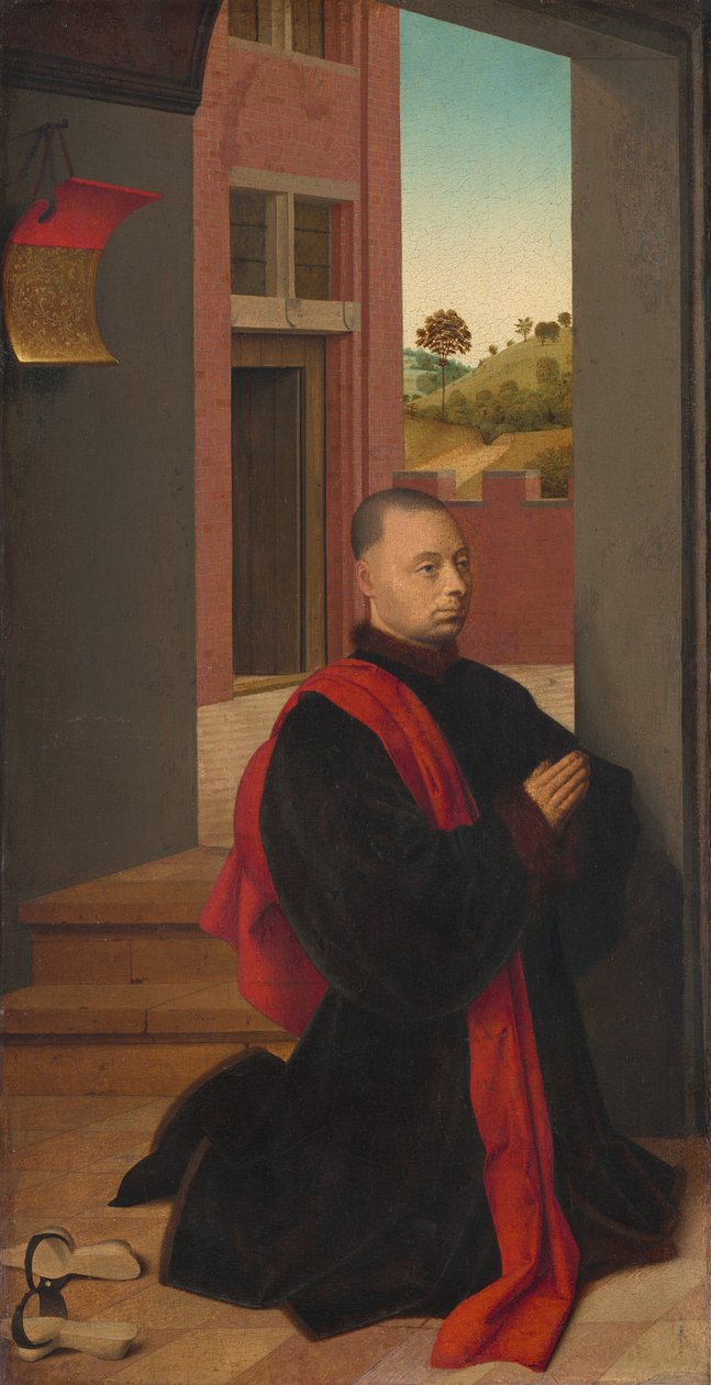 Portret męskiego dawcy, ok. 1930 r. 1455. autorstwa Petrus Christus