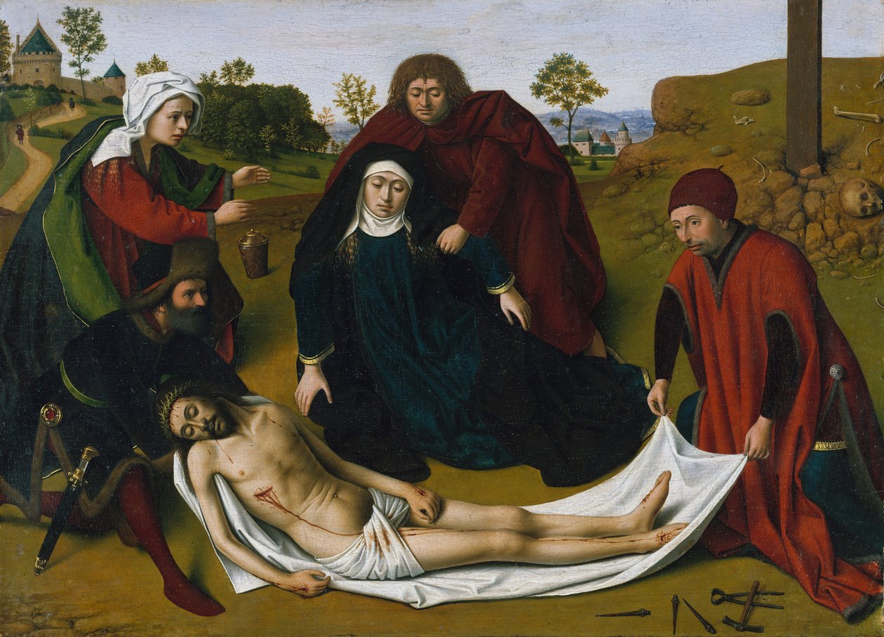 Lamentacja, ca. 1450. autorstwa Petrus Christus