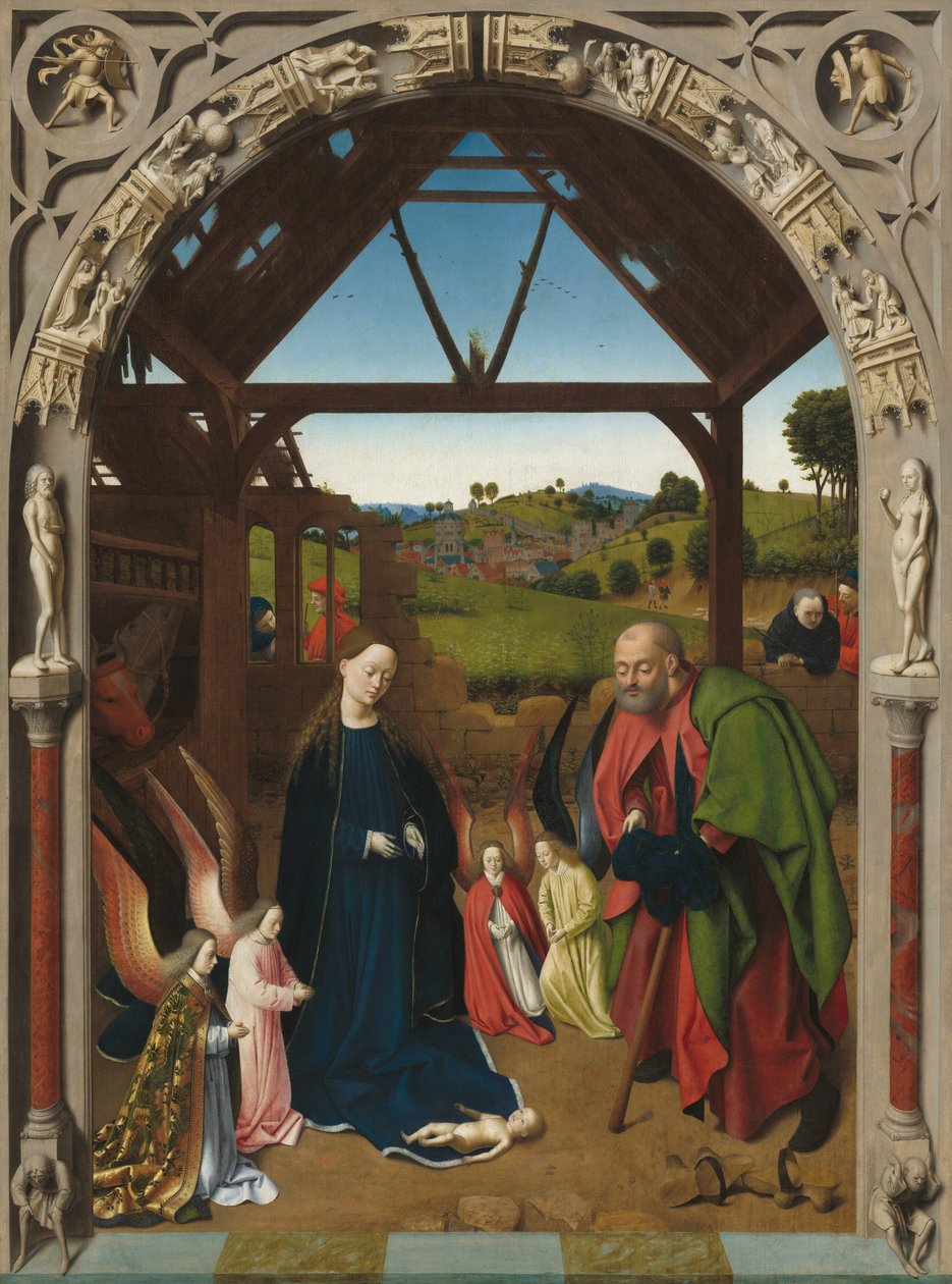 Narodzenie Chrystusa autorstwa Petrus Christus