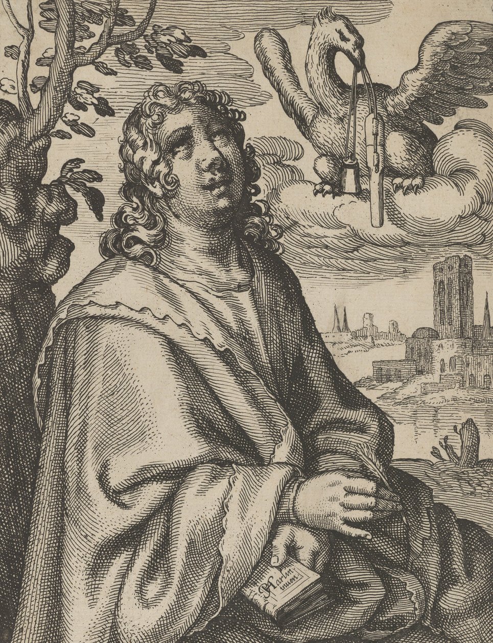Jana, z Czterech Ewangelistów, 1610-20. autorstwa Petrus Feddes