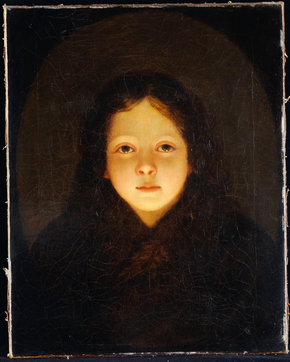 Dziewczyna, głowa i ramiona autorstwa Petrus van Schendel