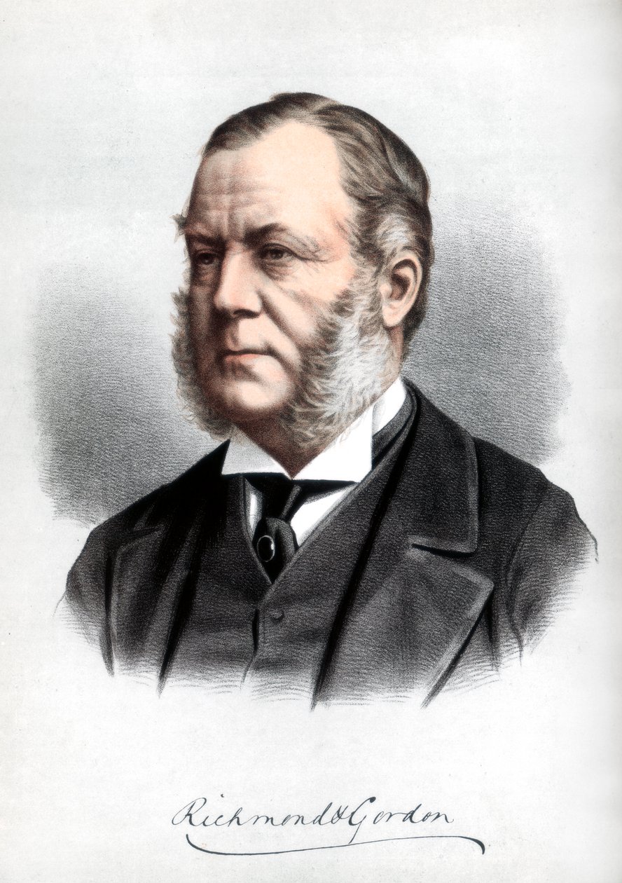 Charles Henry Gordon-Lennox, książę Richmond i Gordon, c1890. autorstwa Petter and Galpin Cassell