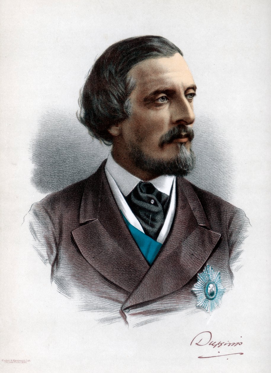 Frederick Temple Blackwood, hrabia Dufferin, brytyjski urzędnik państwowy, 1893 r. autorstwa Petter and Galpin Cassell