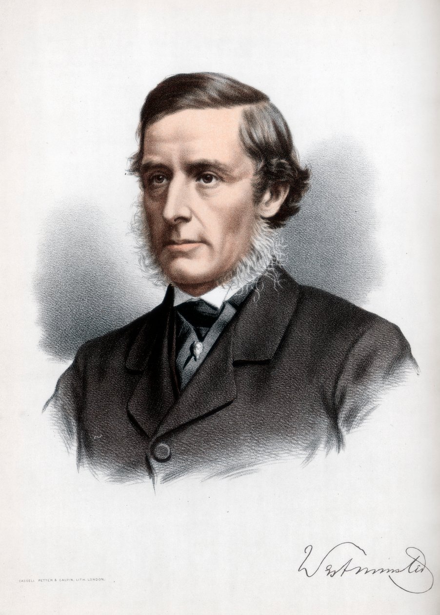 Hugh Grosvenor, 1. książę Westminsteru, ok. 1890 r. autorstwa Petter and Galpin Cassell