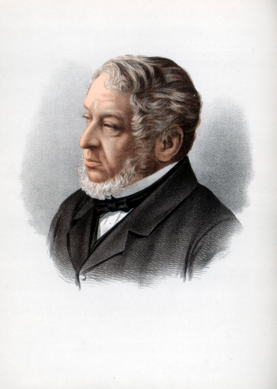 Nathan Rothschild, 1. baron Rothschild, brytyjski bankier i polityk, ok. 1890. autorstwa Petter and Galpin Cassell