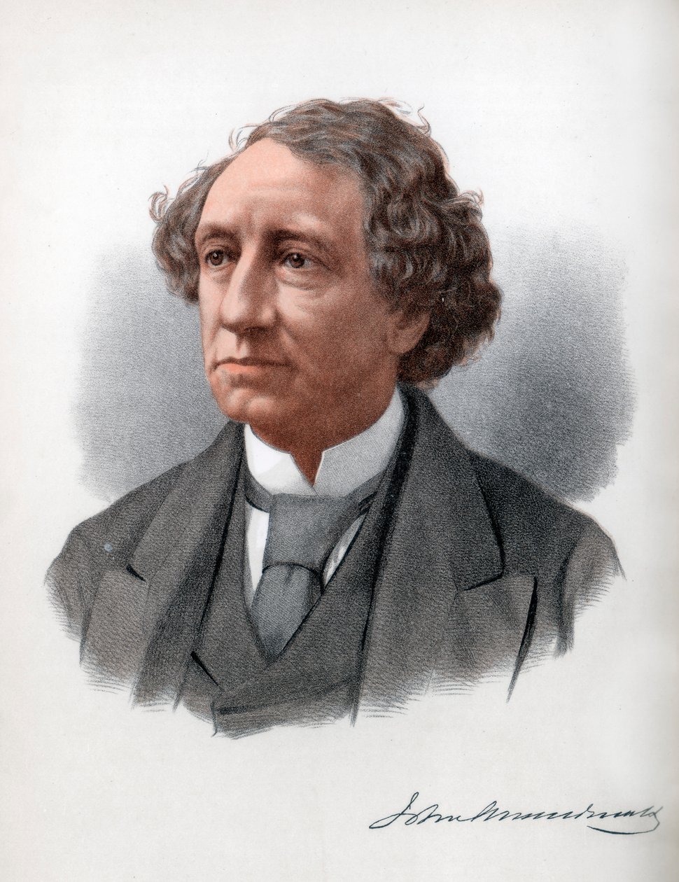 Sir John Alexander Macdonald, pierwszy premier Kanady, ok. 1890 r. autorstwa Petter and Galpin Cassell