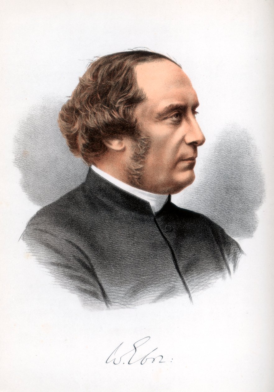William Thomson, przywódca kościoła angielskiego, arcybiskup Yorku, c1890. autorstwa Petter and Galpin Cassell