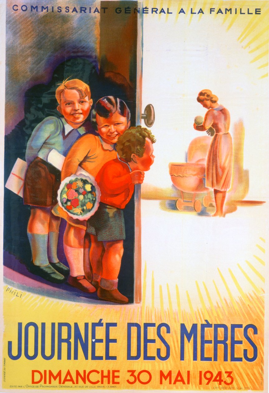 „Dzień Matki, niedziela 30 maja 1943”, 1943. autorstwa Phili