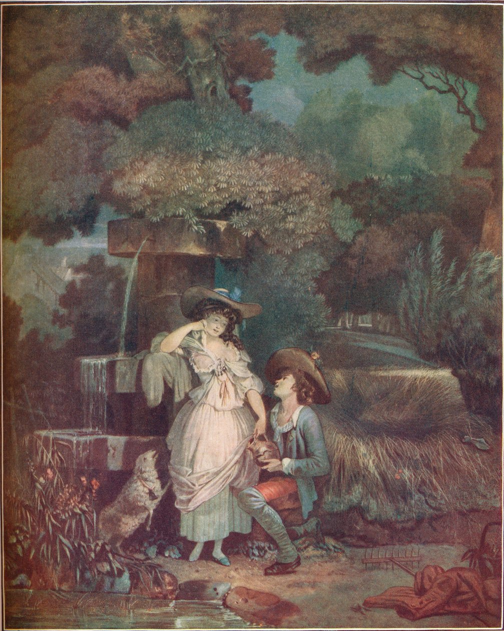 Fortuna i nieszczęście, czyli zepsuty dzban, 1787, 1909. autorstwa Philibert Louis Debucourt