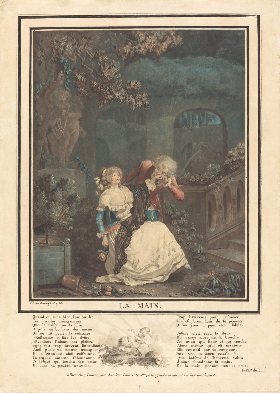 Ręka autorstwa Philibert Louis Debucourt