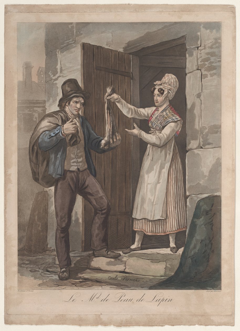 Skóra Królika, 1775-1832. autorstwa Philibert Louis Debucourt