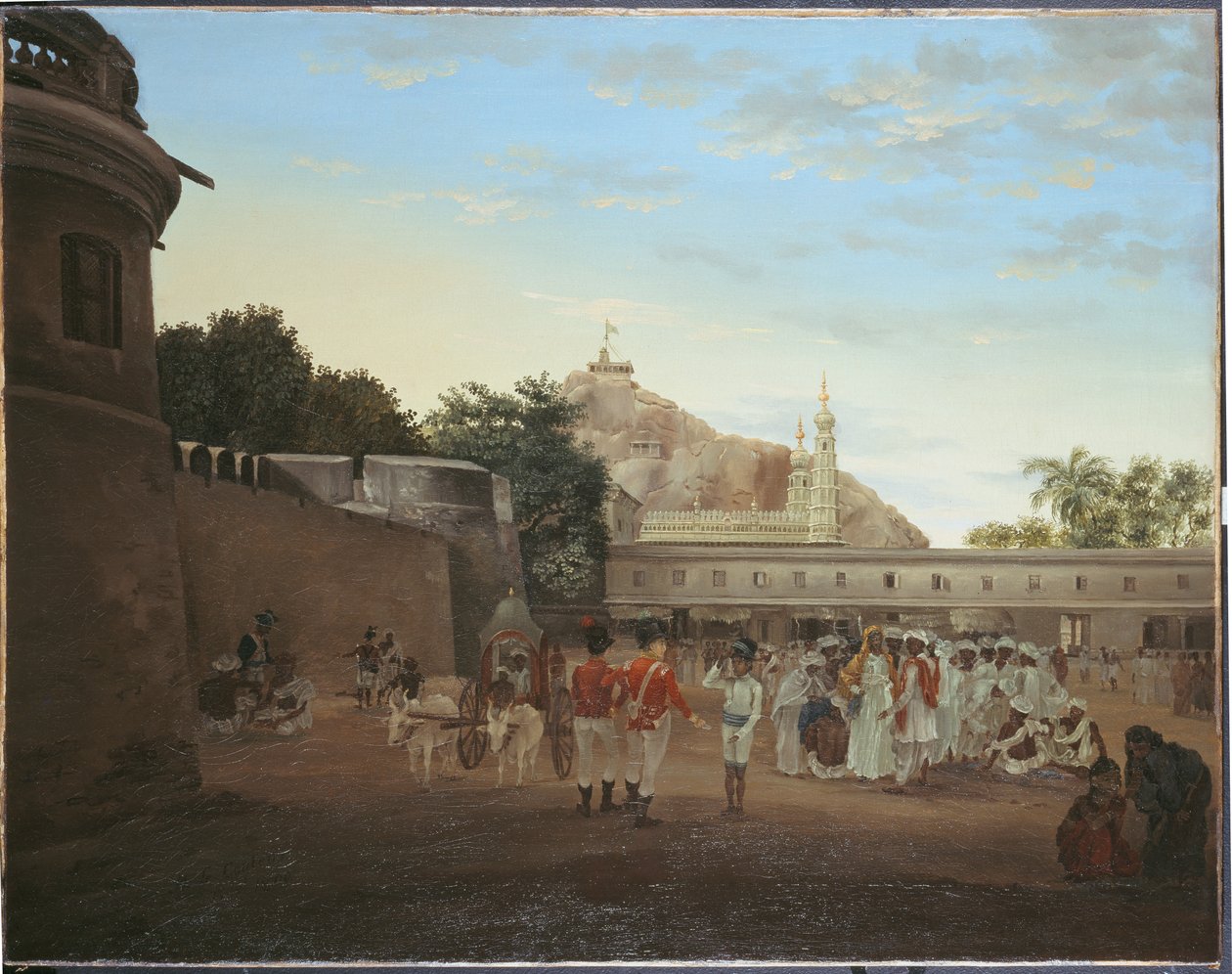 Rynek Trichinopoly, 1800 autorstwa Philip Le Couteur