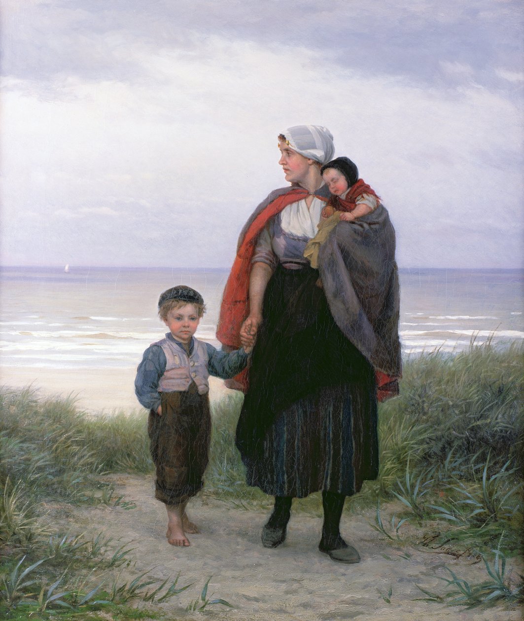 Pożegnanie Ojca autorstwa Philip Lodewijk Jacob Frederick Sadee