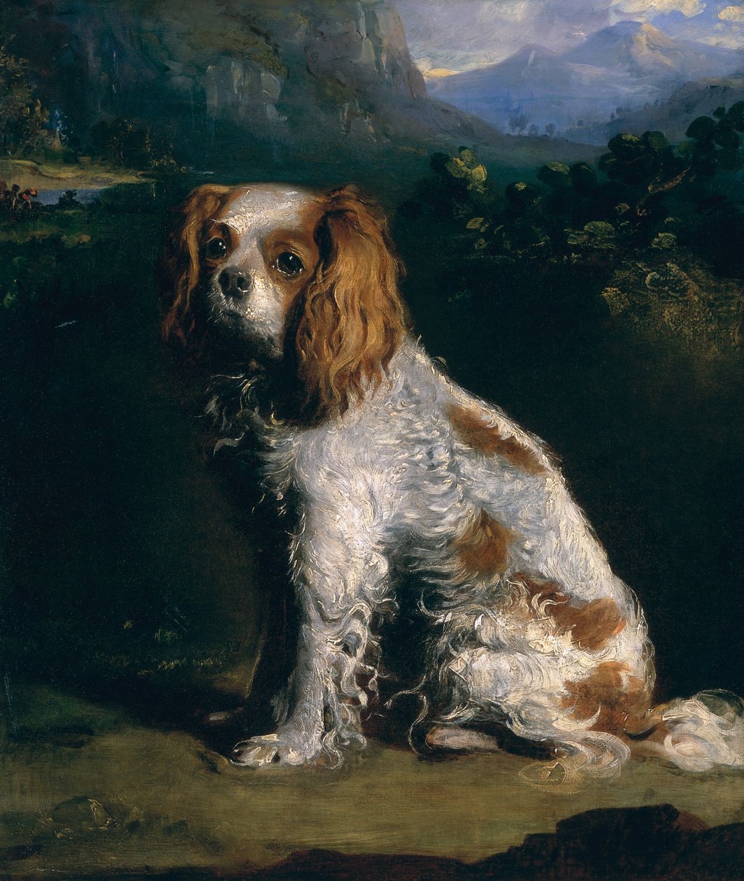 King Charles Spaniel autorstwa Philip Reinagle