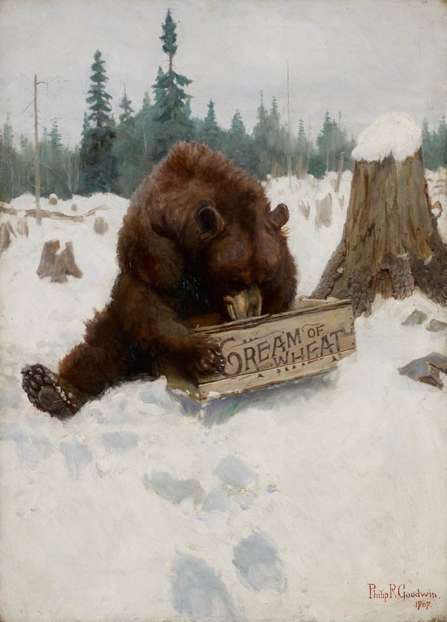 Szansa na "Niedźwiedzia", 1907 autorstwa Philip Russell Goodwin