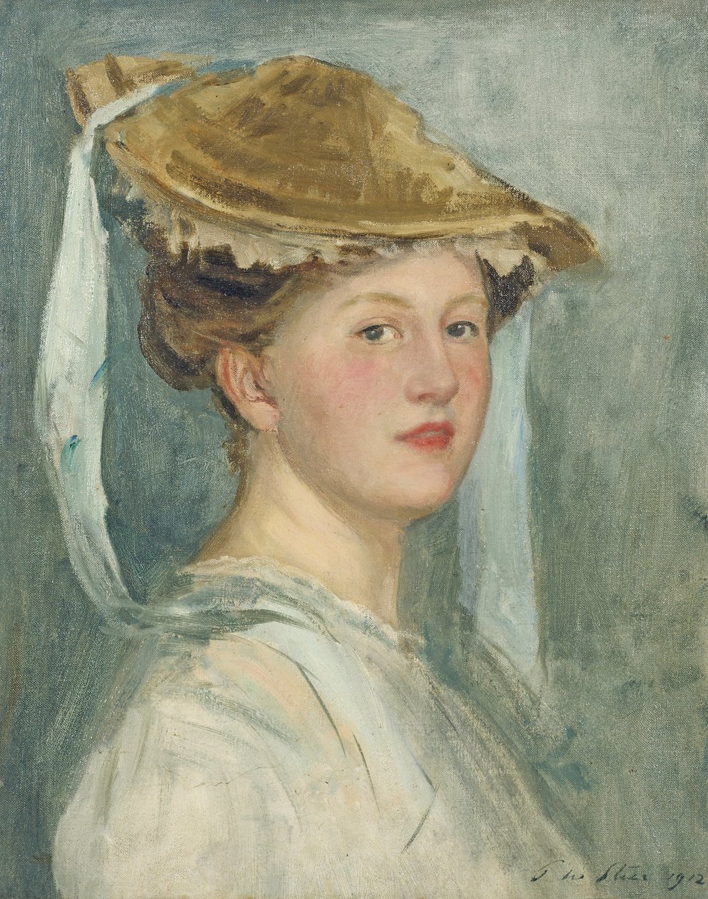 Lady Clare Annesley, przed 1912 r autorstwa Philip Wilson Steer