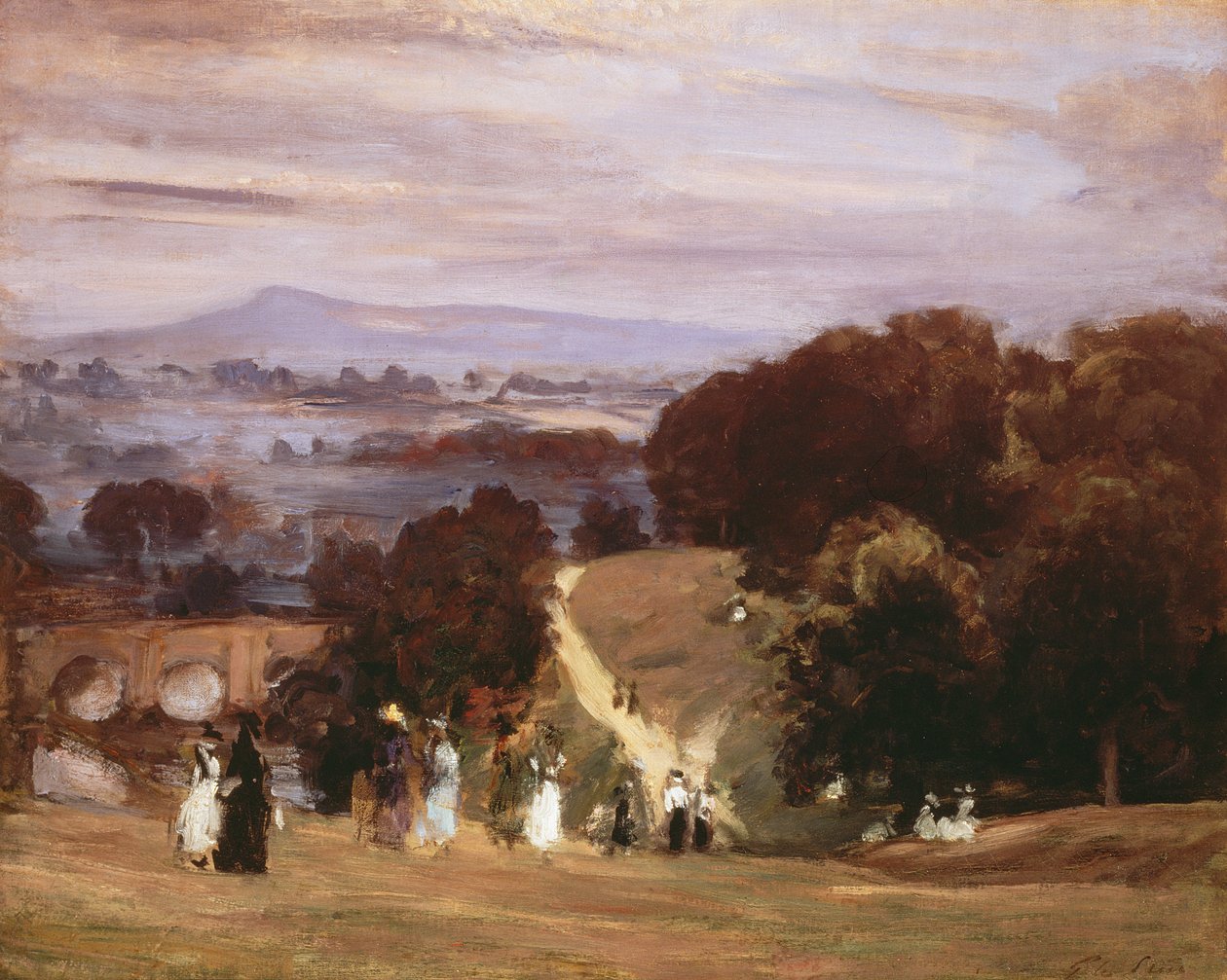 Spacery Ludlow, 1899 autorstwa Philip Wilson Steer