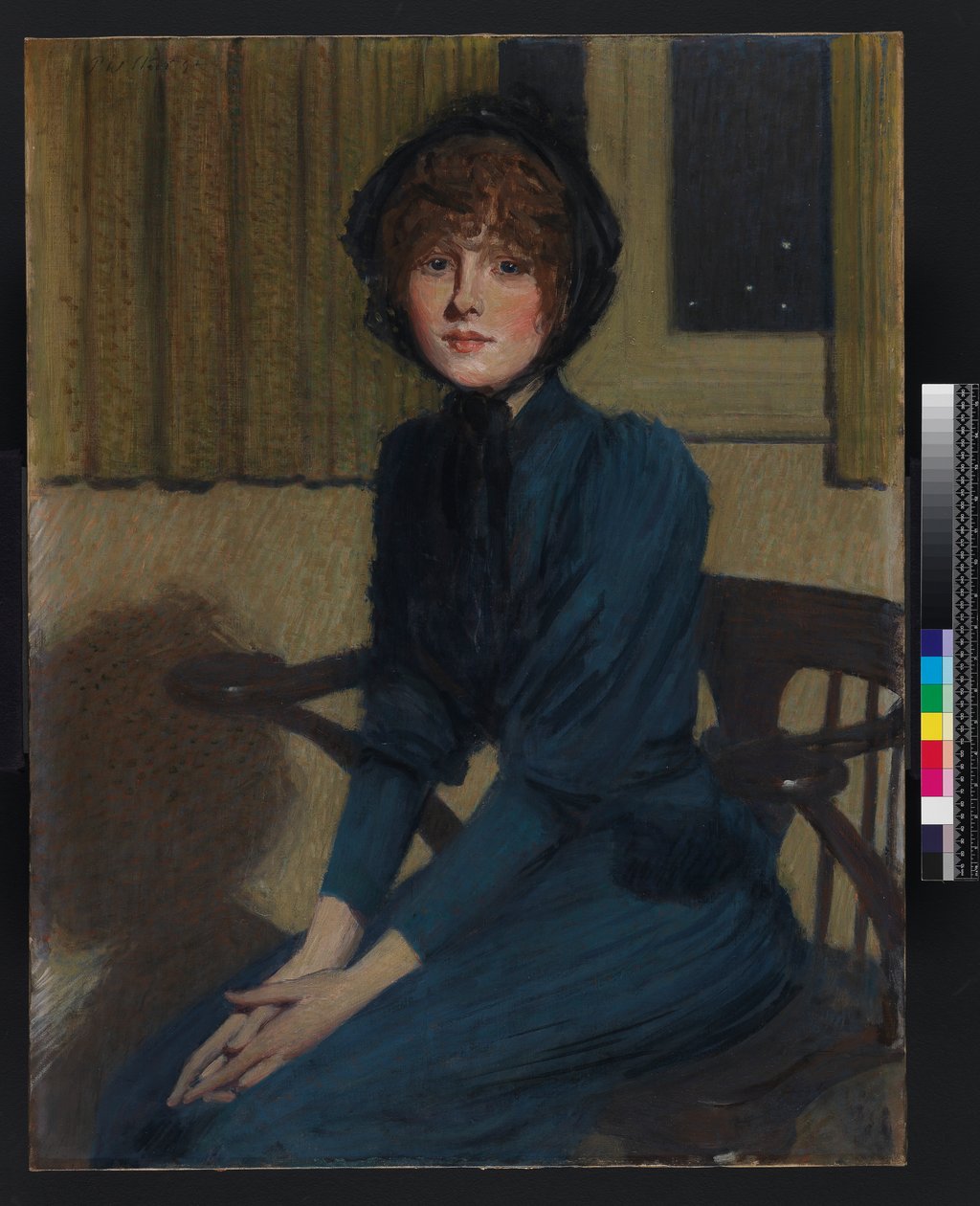 Niebieska Sukienka, 1892 autorstwa Philip Wilson Steer